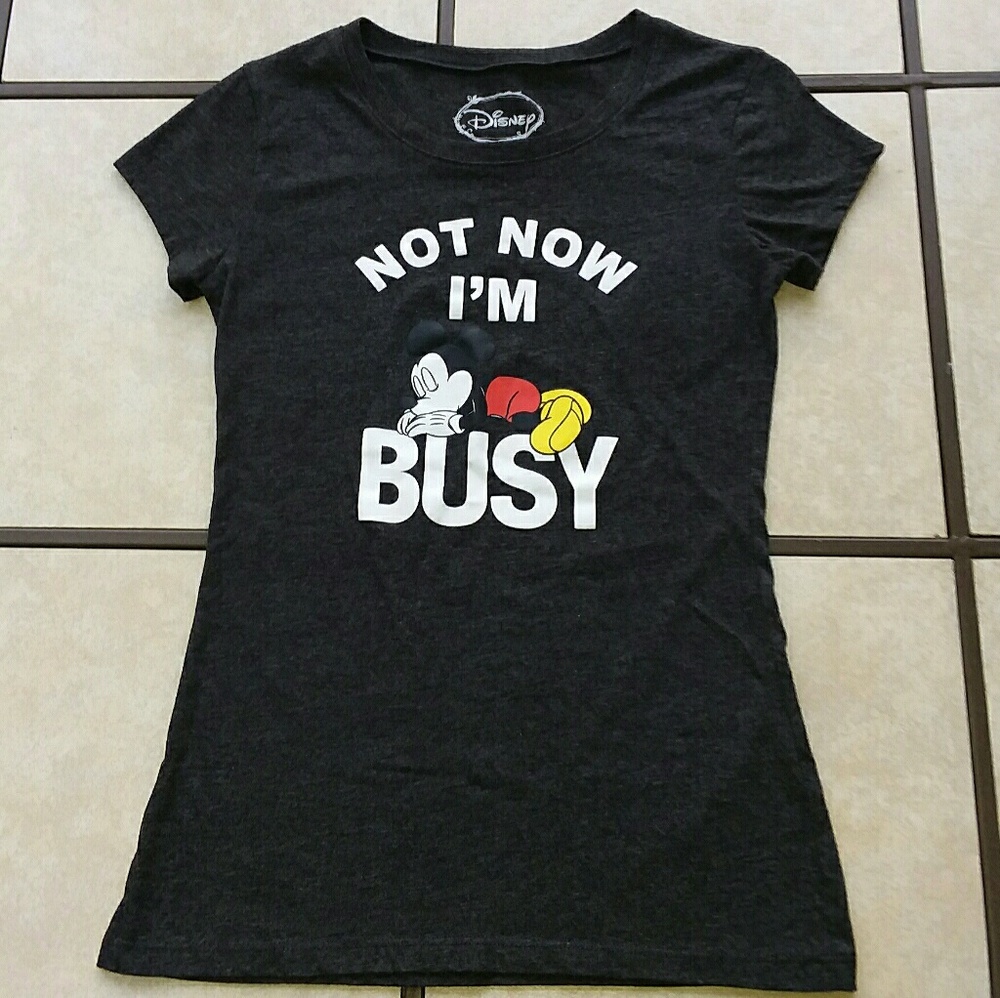 Disney "Mickey Mouse" T-Shirt Juniors Size: S(3-5)